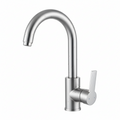 Miscelatore Cucina in Acciaio Inox – Rubinetto Lavello Monocomando Alta Pressione con Rotazione 360°